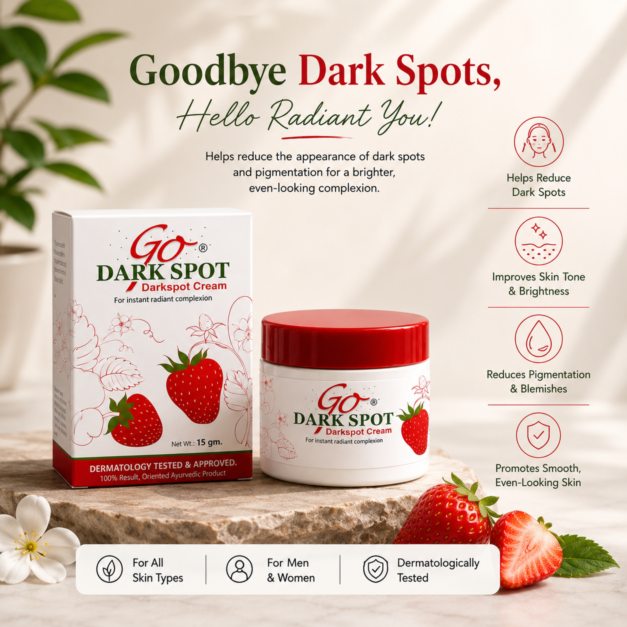 Go Dark Spot Removal Cream (15g)