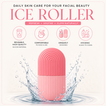 Ice roller for face massager