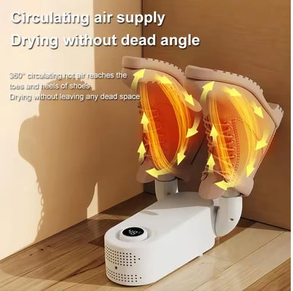Electric Shoe & Boot Dryer with Extendable Arms