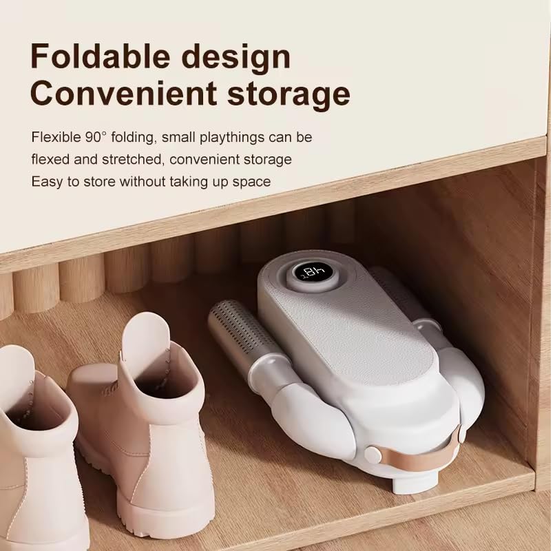 Electric Shoe & Boot Dryer with Extendable Arms