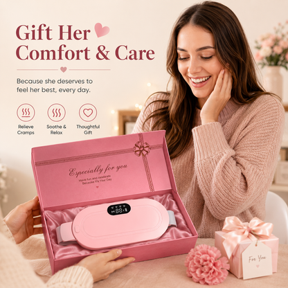 Women Period Cramp Relief Massager Belt